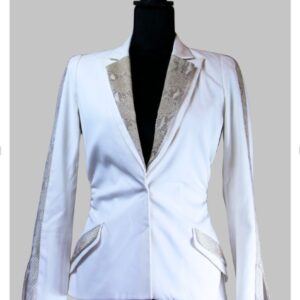 THIERRY MUGLER COUTURE jacket off-white
