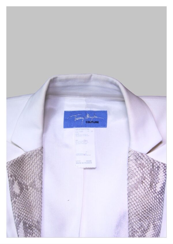 THIERRY MUGLER COUTURE jacket off-white - Image 5