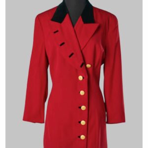 ESCADA Red Wool Jacket