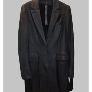 Isaac Sellam - leather coat - 40 FR - black