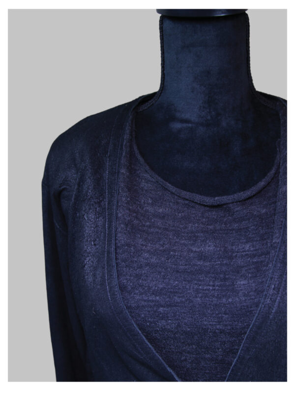 ISAAC SELLAM Black Leather Shirt - Image 5