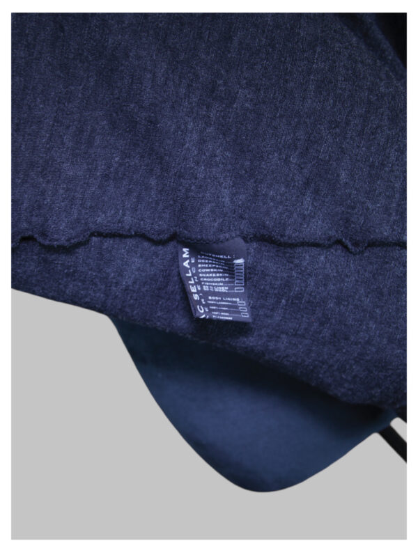 ISAAC SELLAM Black Leather Shirt - Image 4
